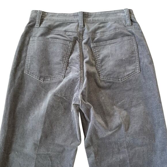 Eileen Fisher Velvet Pants Mid Rise Ankle Cropped - Picture 4 of 6